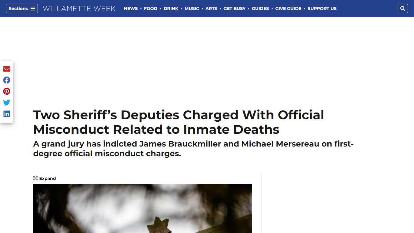Two Sheriff’s Deputies Charged With Official Misconduct Related to ...